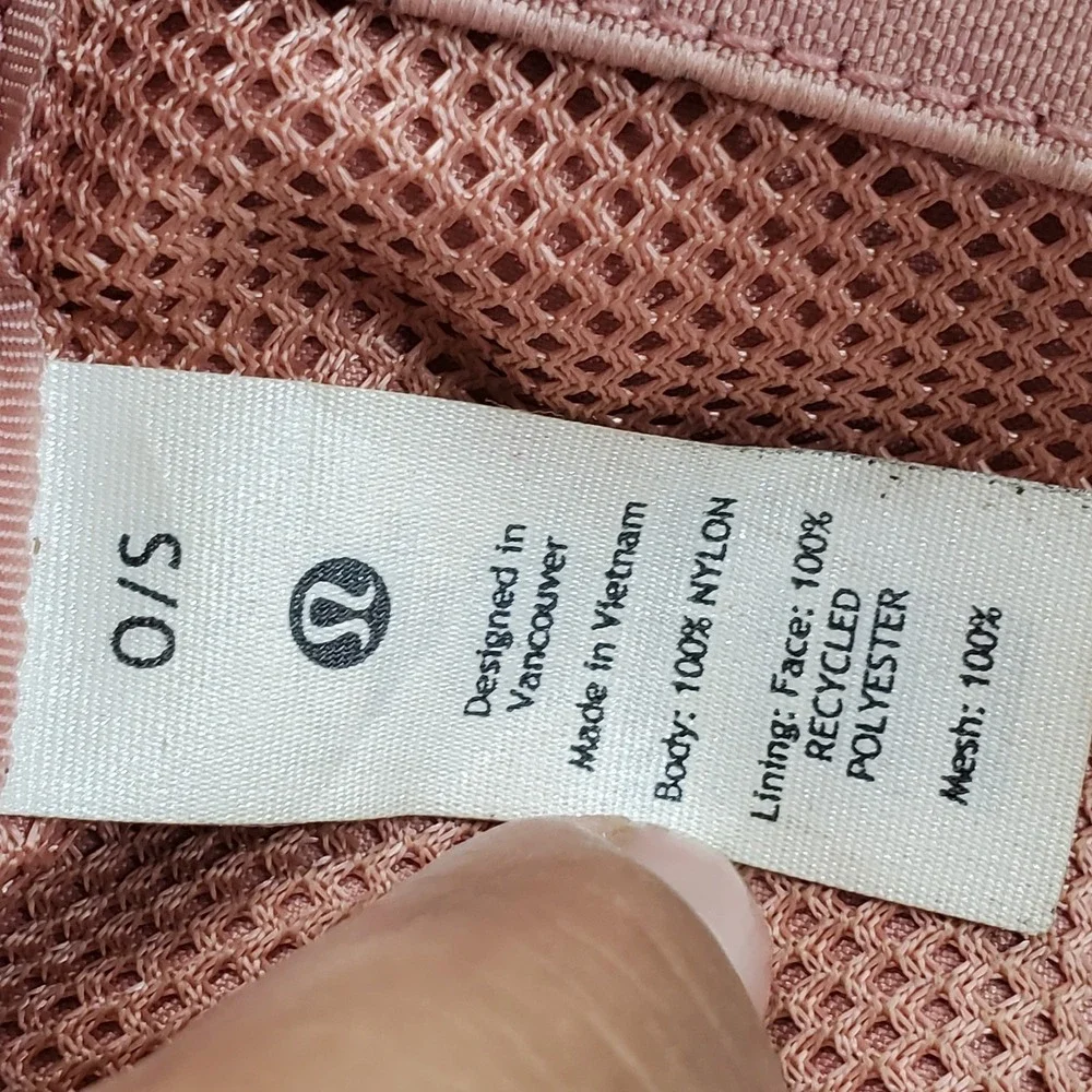 Lululemon Women Bag O/S Pink Everywhere Belt Bag Fanny Pack Mesh READ